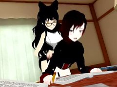 Blake Belladonna And Ruby Rose Futanari