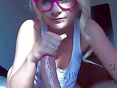 Super sexy blonde great fuck and facial