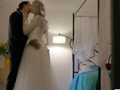 Shemale bride gets analed by groom before getting married