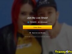 Horny Trans Couple Loves Nasty Sex