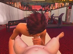 Sims 4 "Femboi massage with happy ending"