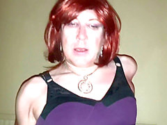 TGirl Slut Lucy Deepthroat and plowed by 10 inch big black cock at SheWorld intercourse Club