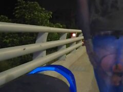 New skirt roadside cumshot (29:15)