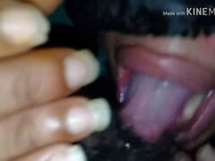 Plunger mouth tranny swallows me