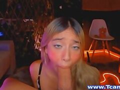 Beautiful Shemale Get Horny On Cam