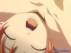 Hentai chick rubs her shemale dick during phone sex