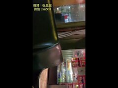 Teenager asian Ladyboy on the taxi masturbating her cock and cum in public